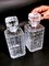 Italian Cut and Polished by Hand Ground Crystal Bottles, Set of 2 19