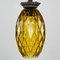 Vintage Italian Yellow Glass Pendant Lamp, 1970s 9