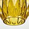 Vintage Italian Yellow Glass Pendant Lamp, 1970s 12