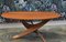 Danish Solid Teak Oval Coffee Table 10