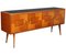 Mid-Centurys Sideboard in Walnut and Rosewood Veneer with Checkerboard by Paolo Buffa for Palaces of Cantù, 1940s, Set of 2, Image 2