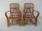 Vintage Chairs in Rattan, Set of 2 1