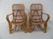 Vintage Stühle aus Rattan, 2er Set 1
