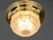Art Deco Wiener Deckenlampe, 1950er 6