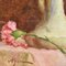 Pintura de naturaleza muerta, siglo XIX, óleo sobre lienzo, enmarcado, Imagen 7