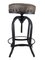 Vintage Industrial Stool with Swivel Seat, Image 5