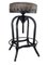 Vintage Industrial Stool with Swivel Seat, Image 1