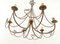 Wrought Iron Chandelier with Six Candles 3