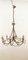 Wrought Iron Chandelier with Six Candles 8