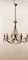 Wrought Iron Chandelier with Six Candles 15