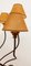 Floor Lamp with Parchment Lampshades 15