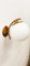 Lámpara de pared Ottone con esfera blanca opalina, Imagen 11