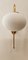 Ottone Wall Lamp with Oval White Glass 6