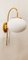 Ottone Wall Lamp with Oval White Glass, Image 11