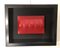 Abstract Red Painting, Acrylic, Framed 1
