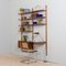 Danish Teak Two Bay Modular Shelving System with Desk by Poul Cadovius for Cado, 1960s, Image 4