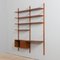 Danish Teak Two Bay Modular Shelving System with Desk by Poul Cadovius for Cado, 1960s 7