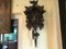 Carved Large Cuckoo Clock with Birds, 1940s 5
