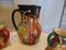 Art Deco Jug with Cups in the style of Hutsul, Set of 6 5