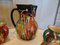 Art Deco Jug with Cups in the style of Hutsul, Set of 6, Image 5