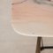 Italian Brass and Pink Marble Coffee Table, Image 5