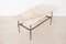 Italian Brass and Pink Marble Coffee Table 4