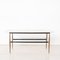 Italian Brass and Pink Marble Coffee Table, Image 14