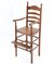 Antique 19th Century Beech Country Ladder Back Children's Chair, Image 3