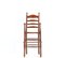 Antique 19th Century Beech Country Ladder Back Children's Chair, Image 6