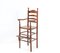 Antique 19th Century Beech Country Ladder Back Children's Chair 5