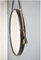 Specchio da parete rotondo vintage, Italia, anni '60, Immagine 3
