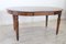 Antique Oval Walnut Dining Table, 1850s, Image 3