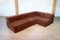 Modular Teddy Brown Sofa Trip by Team Form Ag for Cor, 1970s, Set of 4 1