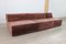 Teddybraunes Sofa Trio von Team Form Ag für Cor, 1970er, 3er Set 9