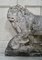 Vintage Medici Stone Lion Statue 3