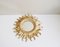 Mid-Centiry Gilded Sun Mirror from Harz, Image 4