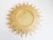 Mid-Centiry Gilded Sun Mirror from Harz, Image 8