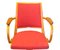 Bentwood Swivel Armchair by Ligna Prague, 1950s, Image 7