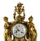 19th Century French Gilded Bronze & Marble Mantel Clock from Caron Le Fils a Paris 2