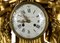 Reloj de repisa francés de bronce dorado y mármol de Caron Le Fils a Paris, Imagen 12
