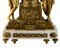 19th Century French Gilded Bronze & Marble Mantel Clock from Caron Le Fils a Paris 3