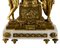 19th Century French Gilded Bronze & Marble Mantel Clock from Caron Le Fils a Paris, Image 3