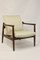 GFM-142 Beige Fabric Chair by Edmund Homa, 1960s, Image 1
