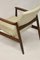 GFM-142 Beige Fabric Chair by Edmund Homa, 1960s 3