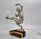 Art Deco Harem Dancer Tischlampe von Van de Voorde 6