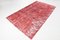 Vintage Faded Red Rug 2