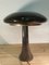 Art Deco Murano Bubble Glass Mushroom Lamp 10