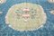 Vintage Pastell Teppich aus Baumwolle & Wolle 11