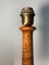 Grande Lampe de Bureau Mid-Century en Noyer avec Abat-Jour Champignon 1