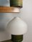Lámpara colgante escandinava Mid-Century de pino y vidrio opalino, Imagen 6